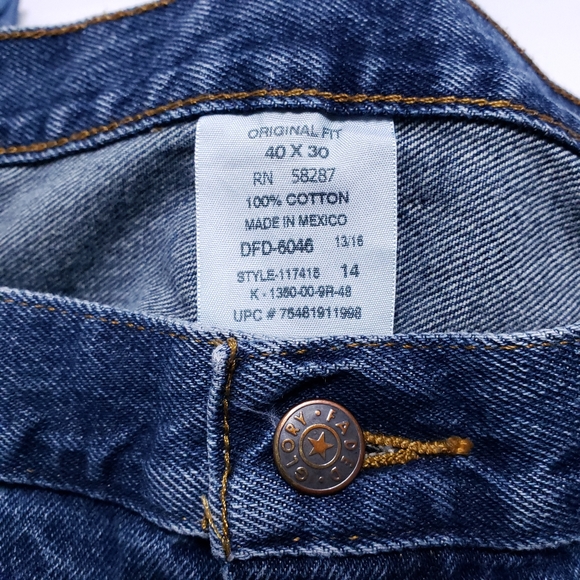 Faded Glory Original Fit Jeans (40x30) - Picture 3 of 3